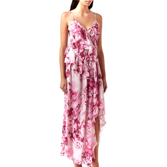 MISA Los Angeles pink Greta dress - Picture 6 of 9